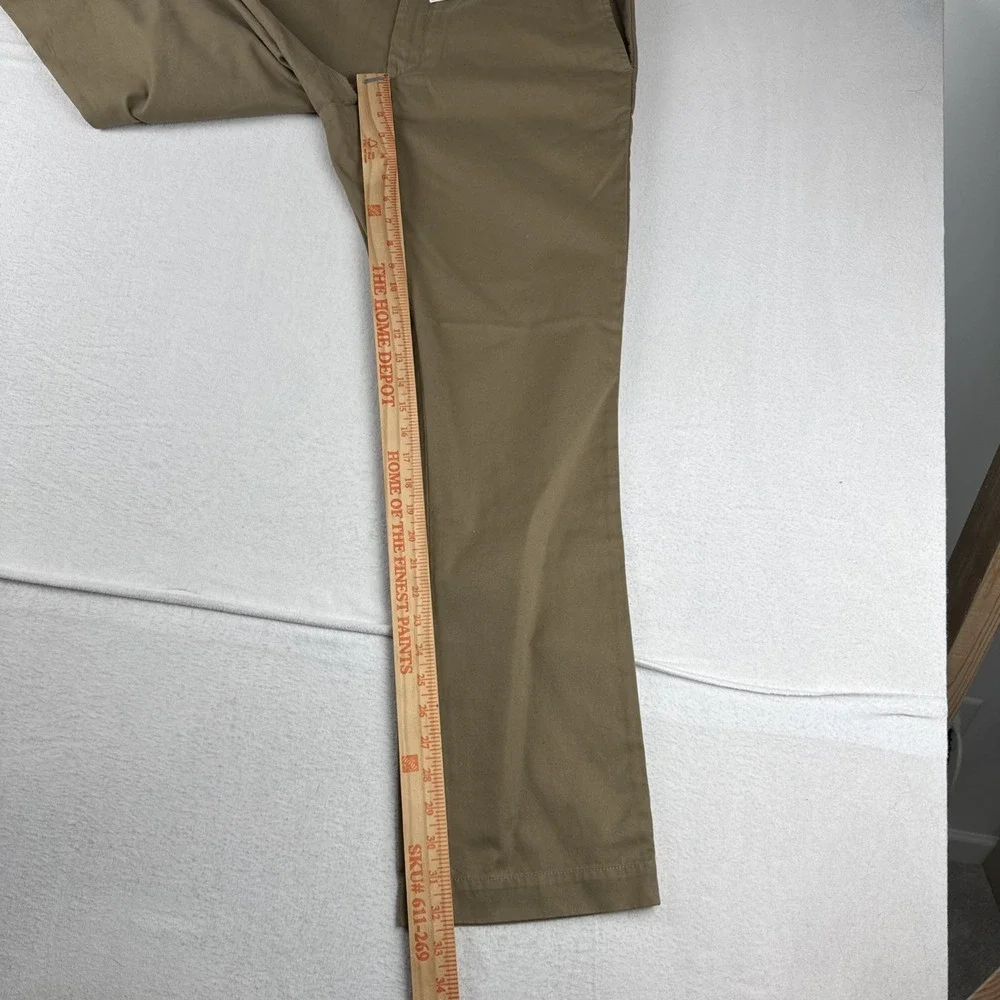 New! Banana Republic Aiden Chino Slim Fit Mens Pants 34*32 Brown Preppy Casual